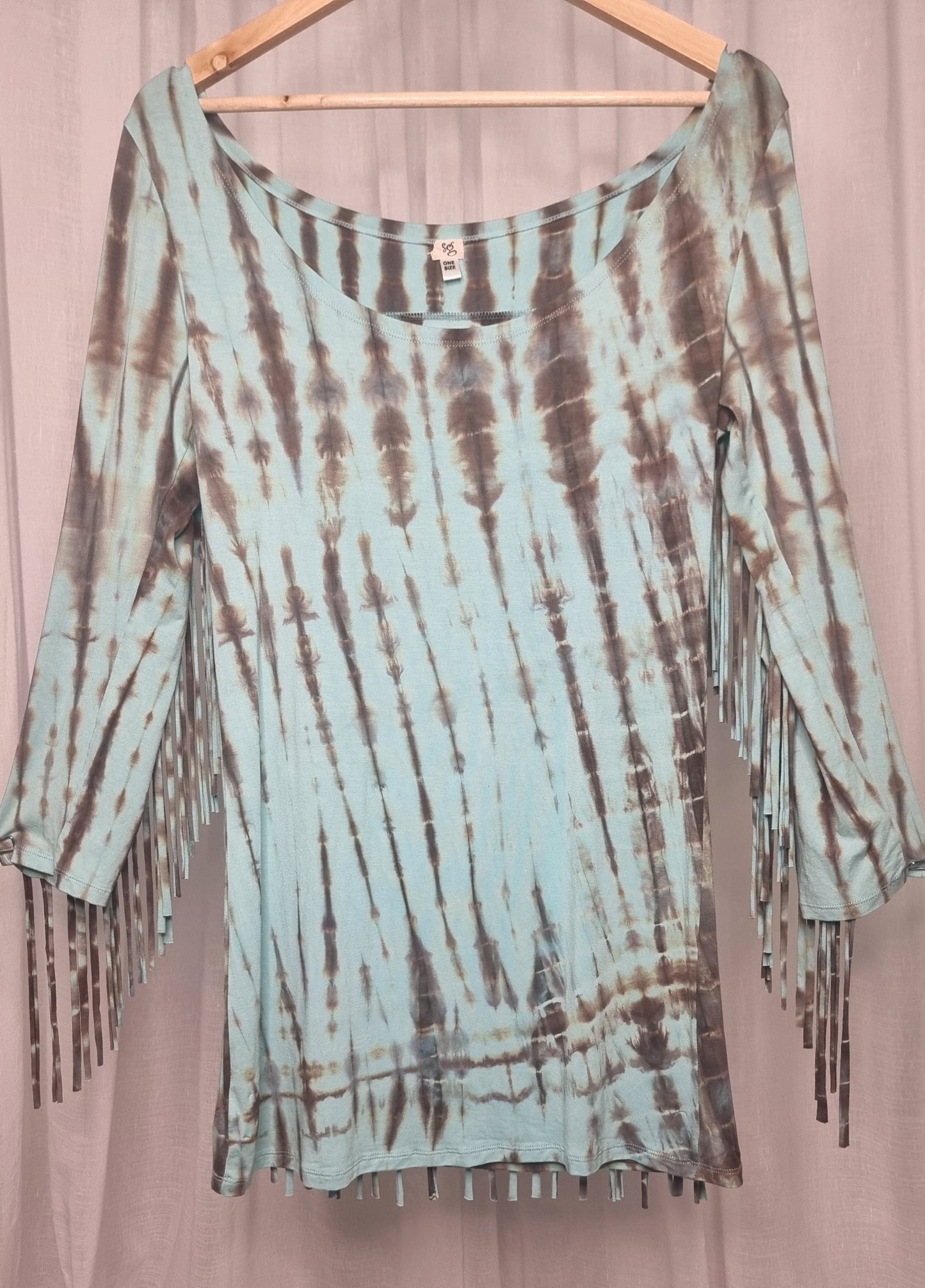 Dress - Tie-Dye Indian Dress / Top