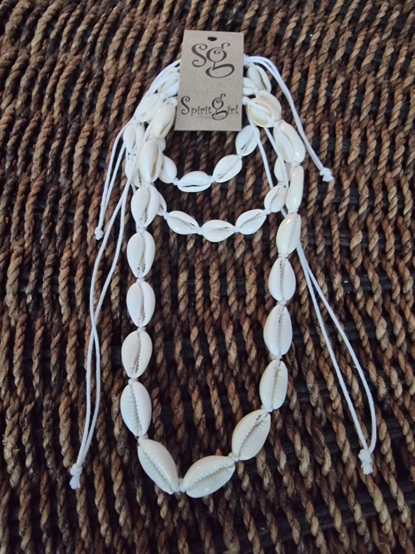 Cowrie Shell Necklace, Bracelet and Anklet Sets