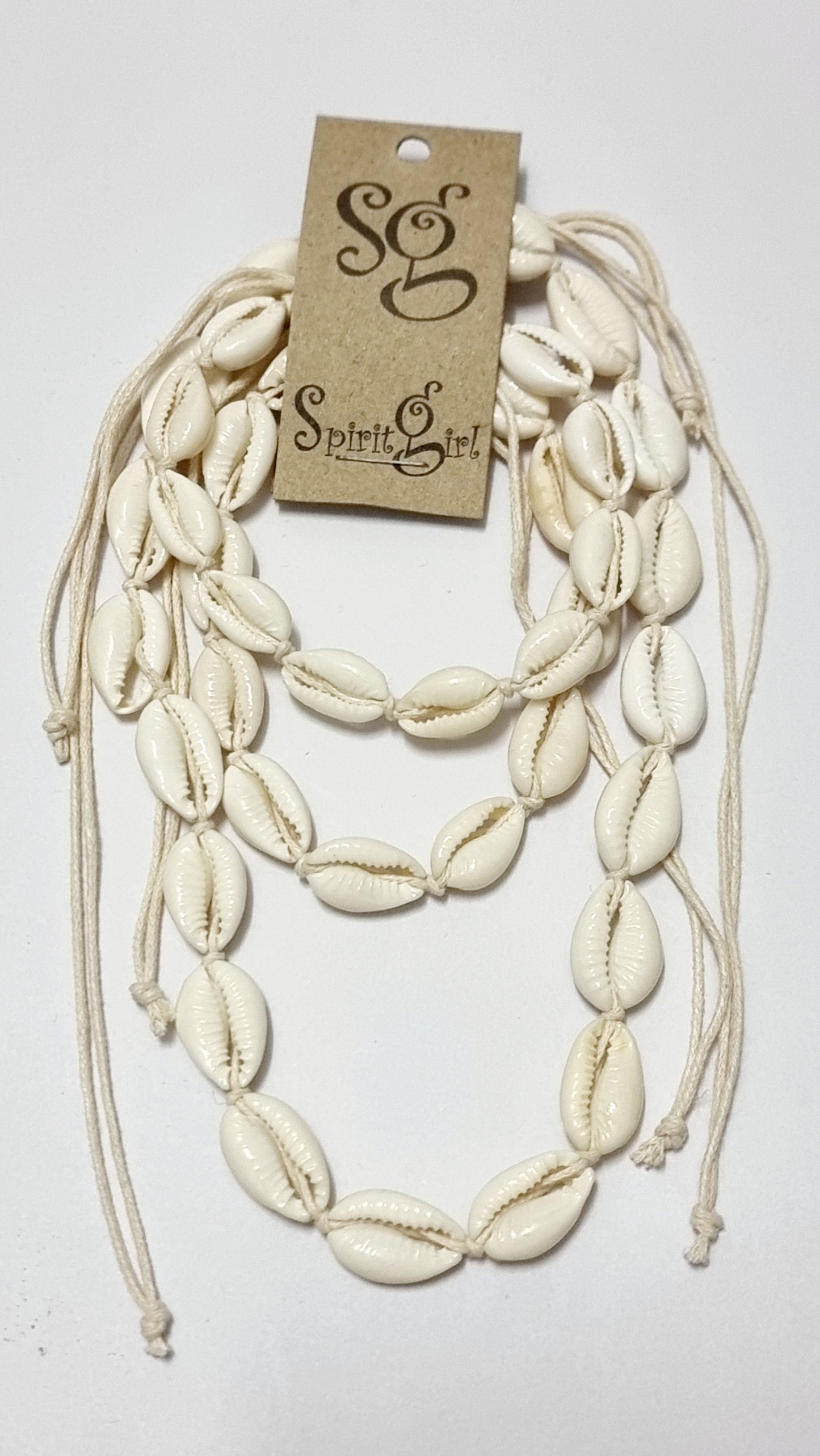 Cowrie Shell Necklace, Bracelet and Anklet Sets