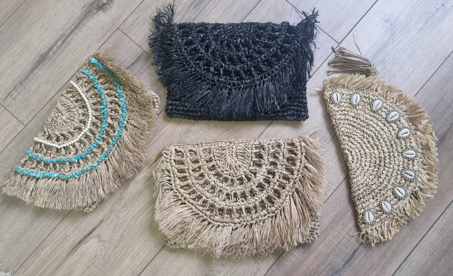 Raffia Clutches - CLTHRF