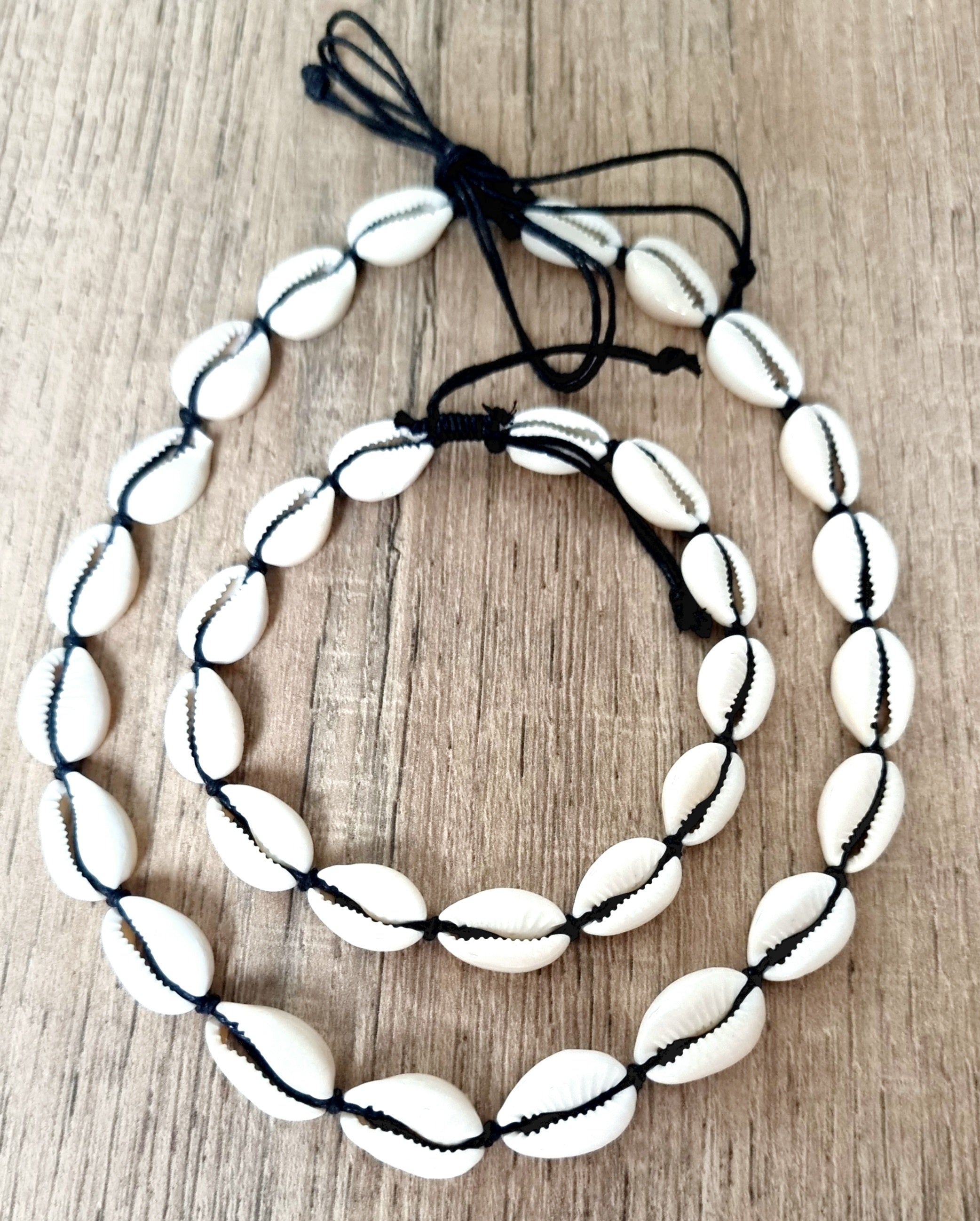 Cowrie necklace deals