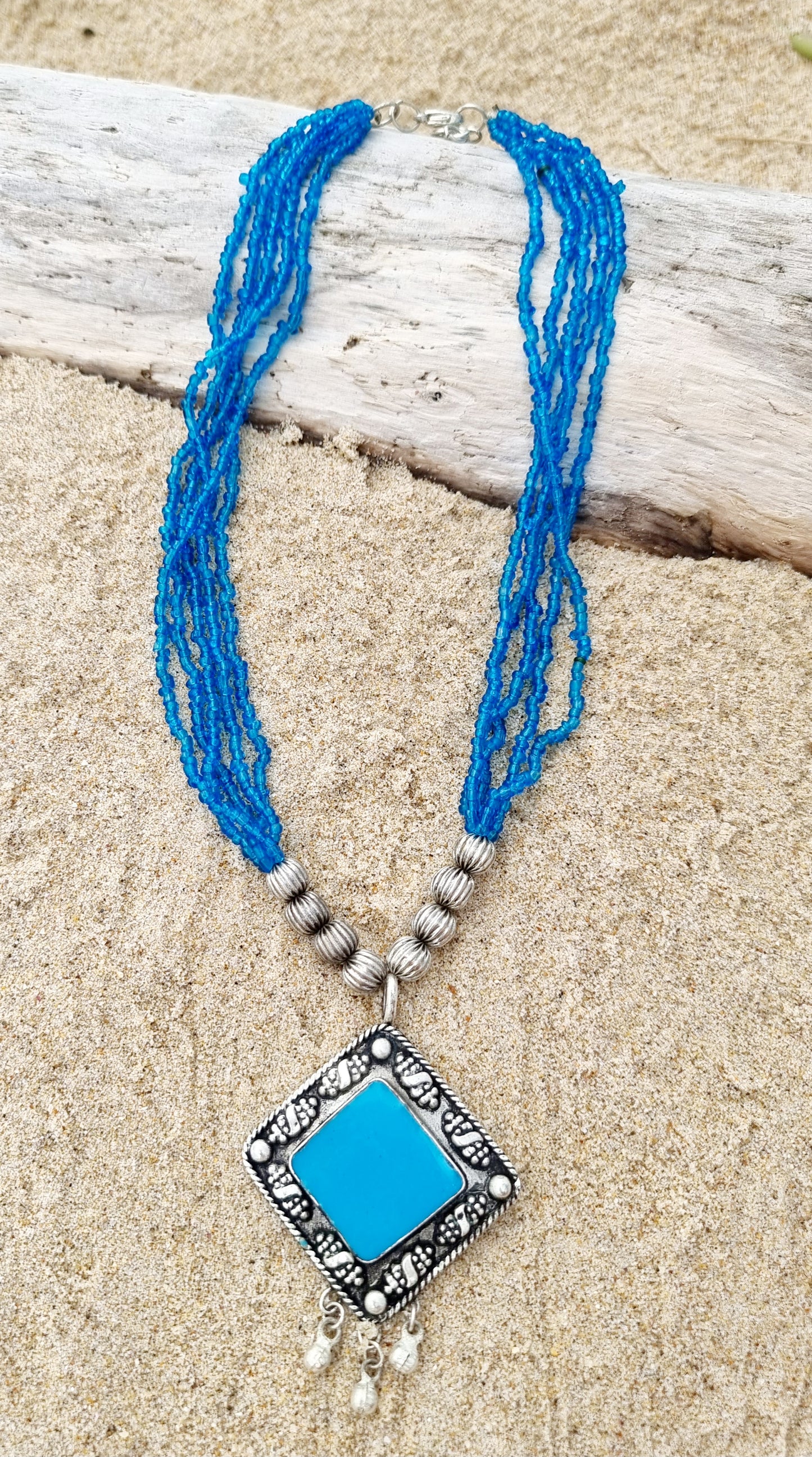 Necklace 052 Blue Gypsy