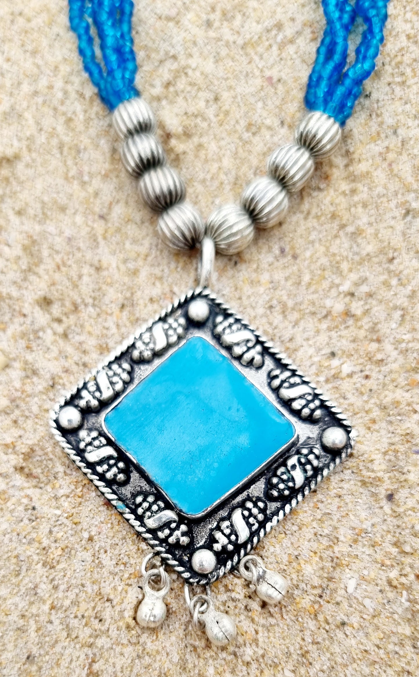 Necklace 052 Blue Gypsy